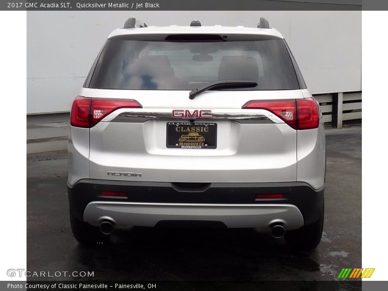 Quicksilver Metallic / Jet Black 2017 GMC Acadia SLT