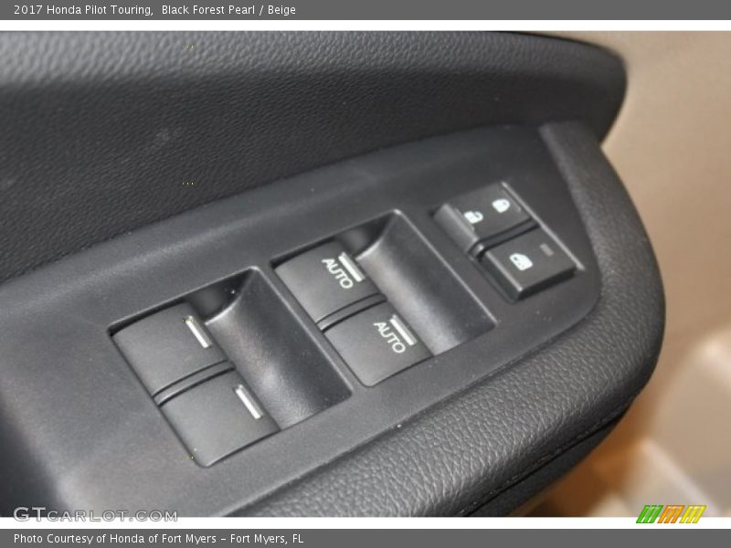 Black Forest Pearl / Beige 2017 Honda Pilot Touring