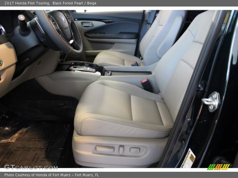Black Forest Pearl / Beige 2017 Honda Pilot Touring