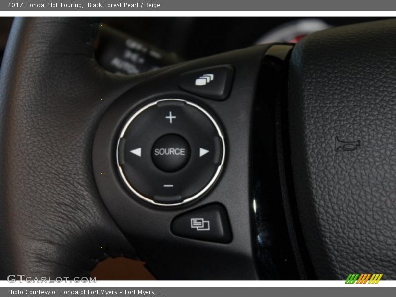 Black Forest Pearl / Beige 2017 Honda Pilot Touring