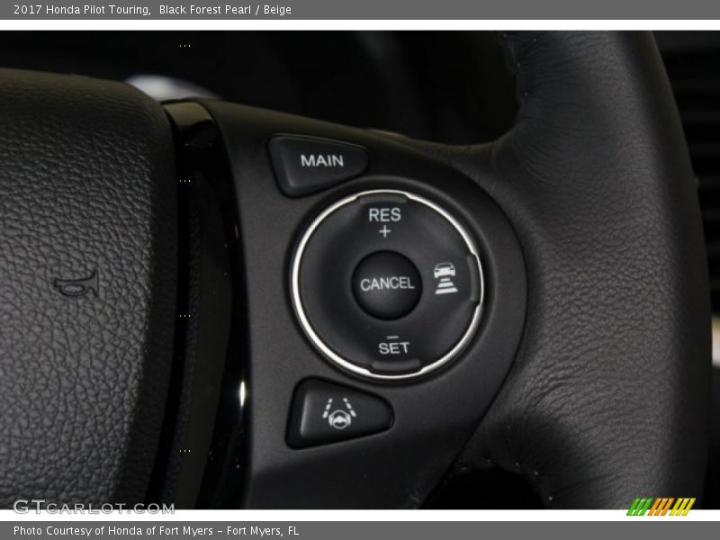 Black Forest Pearl / Beige 2017 Honda Pilot Touring