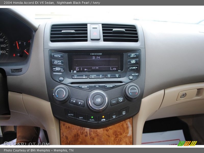 Nighthawk Black Pearl / Ivory 2004 Honda Accord EX V6 Sedan