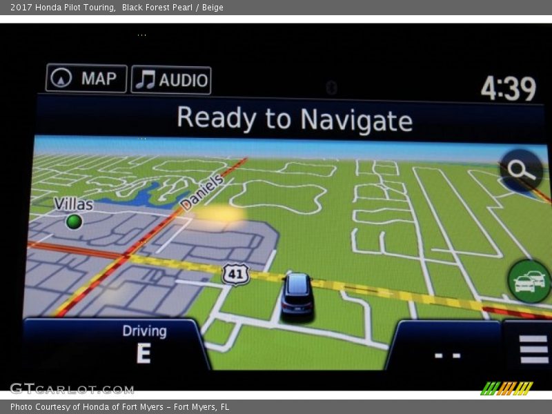 Black Forest Pearl / Beige 2017 Honda Pilot Touring