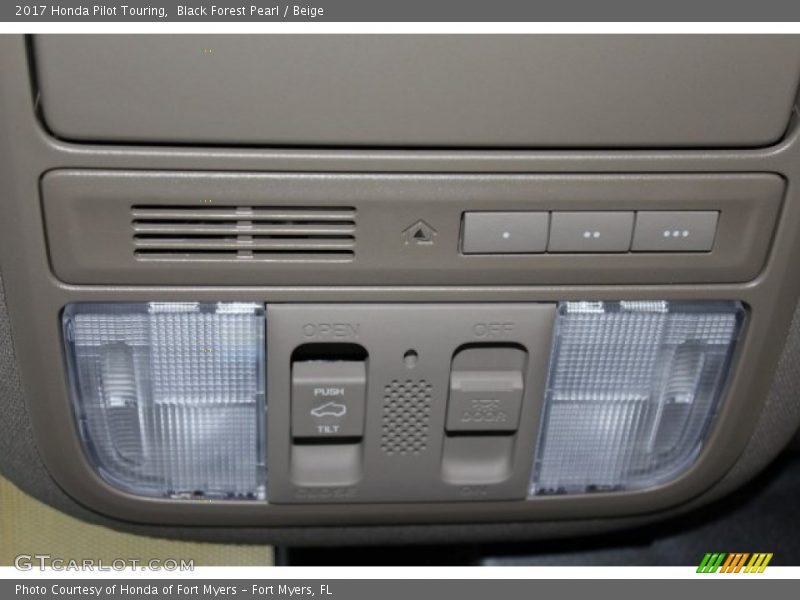 Black Forest Pearl / Beige 2017 Honda Pilot Touring