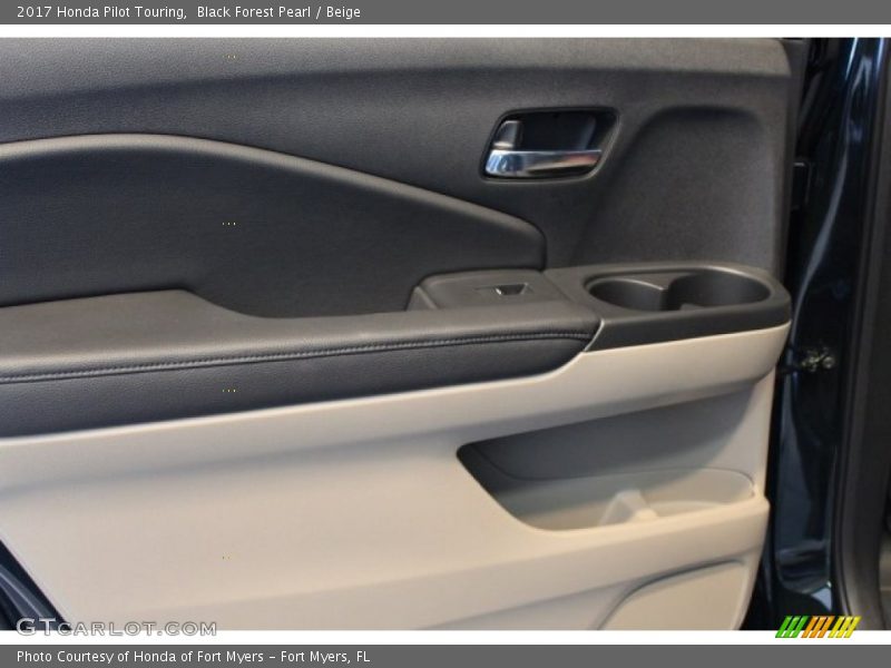 Black Forest Pearl / Beige 2017 Honda Pilot Touring