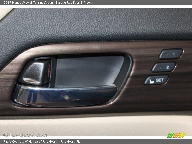 Basque Red Pearl II / Ivory 2017 Honda Accord Touring Sedan