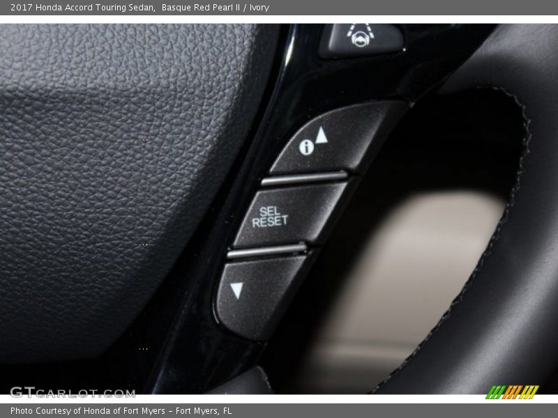 Basque Red Pearl II / Ivory 2017 Honda Accord Touring Sedan