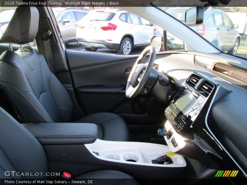 Midnight Black Metallic / Black 2016 Toyota Prius Four Touring