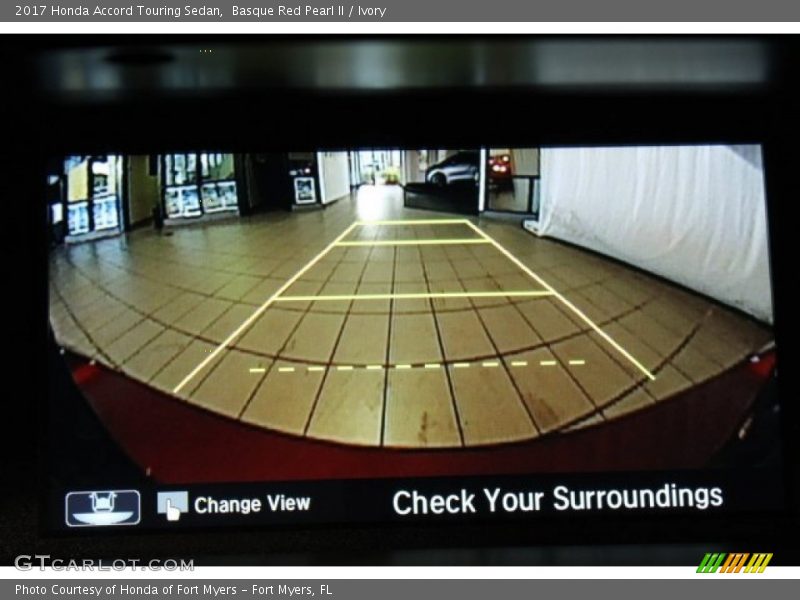 Basque Red Pearl II / Ivory 2017 Honda Accord Touring Sedan