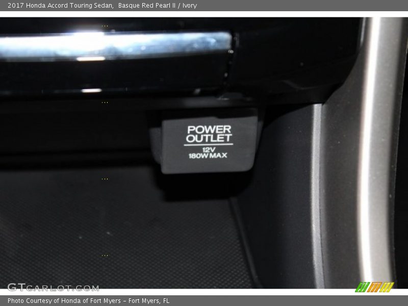 Basque Red Pearl II / Ivory 2017 Honda Accord Touring Sedan