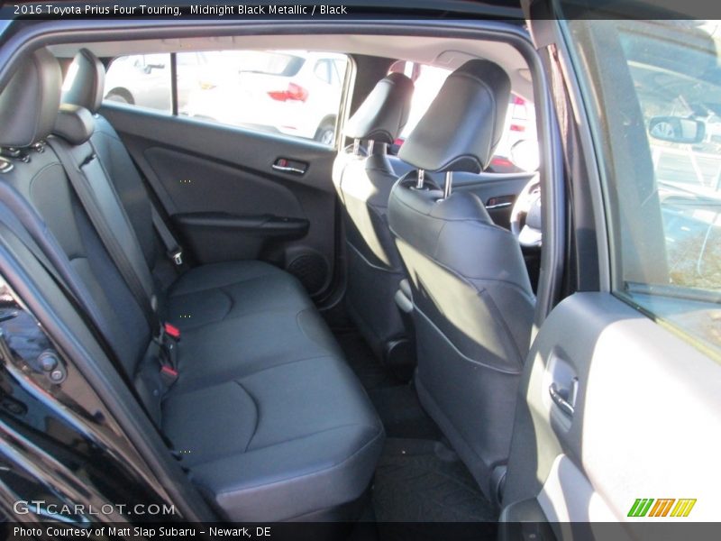 Midnight Black Metallic / Black 2016 Toyota Prius Four Touring