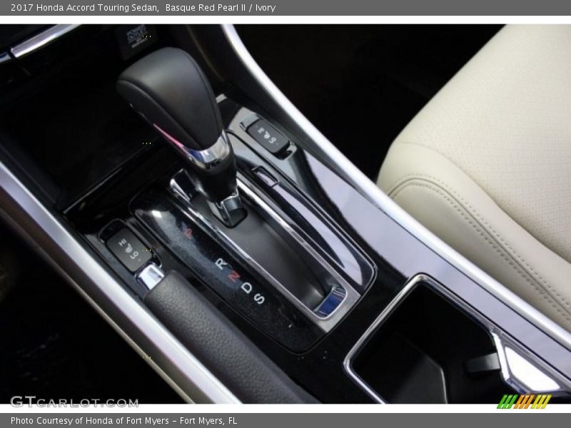 Basque Red Pearl II / Ivory 2017 Honda Accord Touring Sedan