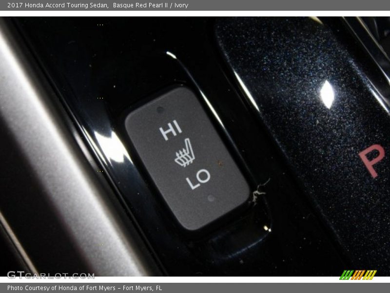Basque Red Pearl II / Ivory 2017 Honda Accord Touring Sedan