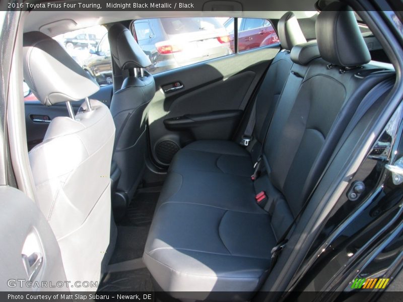Midnight Black Metallic / Black 2016 Toyota Prius Four Touring