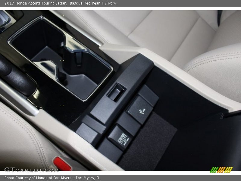 Basque Red Pearl II / Ivory 2017 Honda Accord Touring Sedan