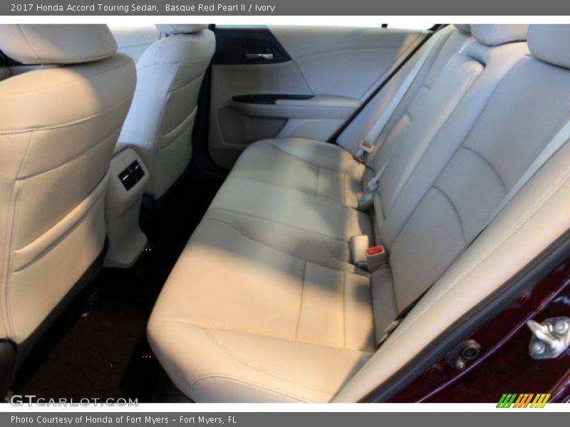 Basque Red Pearl II / Ivory 2017 Honda Accord Touring Sedan