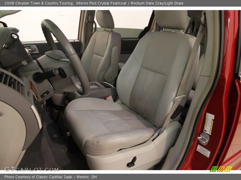 Inferno Red Crystal Pearlcoat / Medium Slate Gray/Light Shale 2008 Chrysler Town & Country Touring