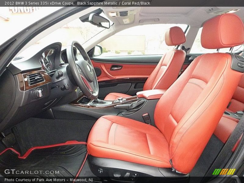  2012 3 Series 335i xDrive Coupe Coral Red/Black Interior