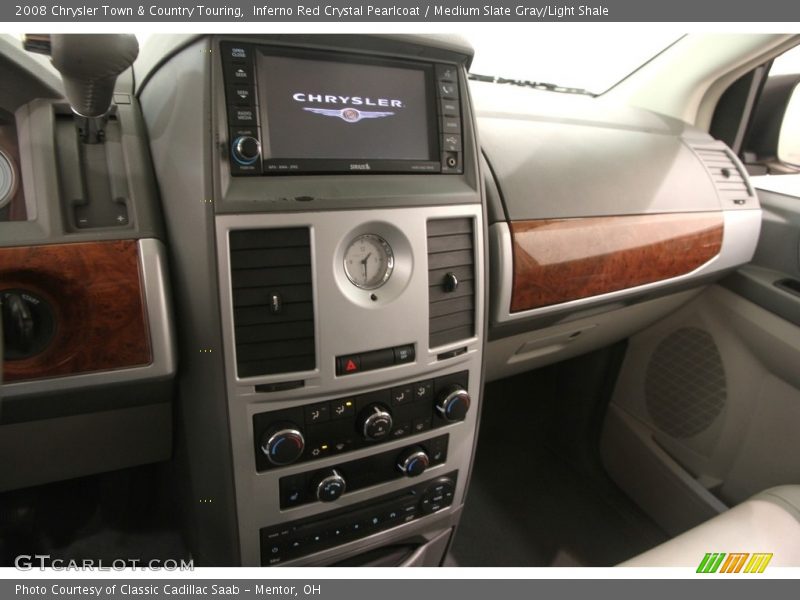 Inferno Red Crystal Pearlcoat / Medium Slate Gray/Light Shale 2008 Chrysler Town & Country Touring