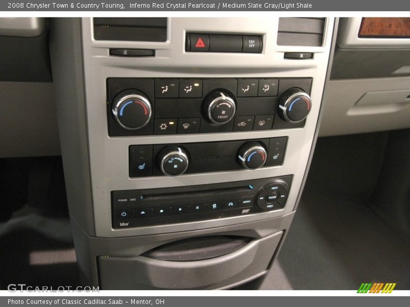 Inferno Red Crystal Pearlcoat / Medium Slate Gray/Light Shale 2008 Chrysler Town & Country Touring