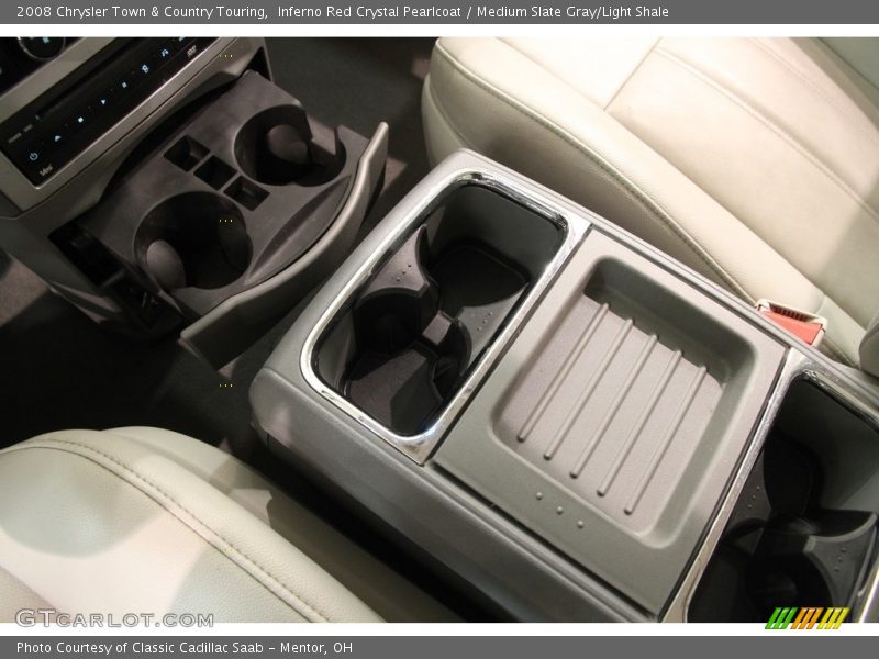 Inferno Red Crystal Pearlcoat / Medium Slate Gray/Light Shale 2008 Chrysler Town & Country Touring