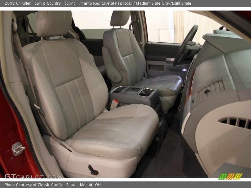 Inferno Red Crystal Pearlcoat / Medium Slate Gray/Light Shale 2008 Chrysler Town & Country Touring