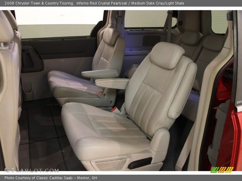 Inferno Red Crystal Pearlcoat / Medium Slate Gray/Light Shale 2008 Chrysler Town & Country Touring