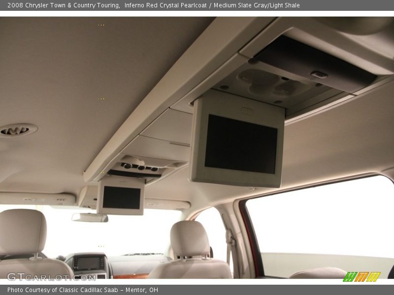 Inferno Red Crystal Pearlcoat / Medium Slate Gray/Light Shale 2008 Chrysler Town & Country Touring