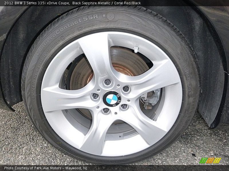  2012 3 Series 335i xDrive Coupe Wheel