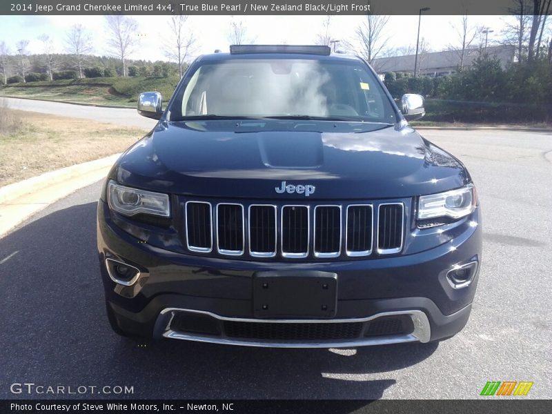 True Blue Pearl / New Zealand Black/Light Frost 2014 Jeep Grand Cherokee Limited 4x4