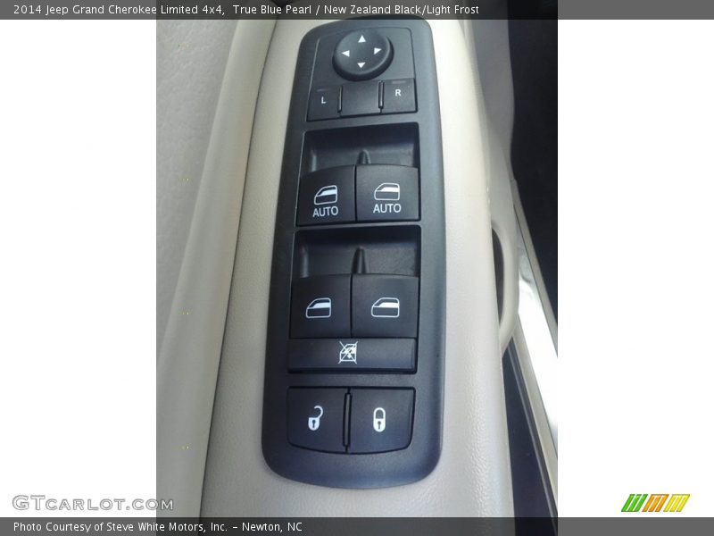 True Blue Pearl / New Zealand Black/Light Frost 2014 Jeep Grand Cherokee Limited 4x4