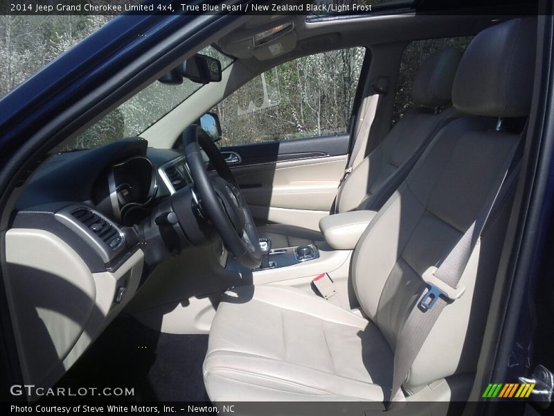True Blue Pearl / New Zealand Black/Light Frost 2014 Jeep Grand Cherokee Limited 4x4