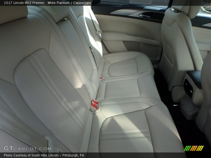 White Platinum / Cappuccino 2017 Lincoln MKZ Premier