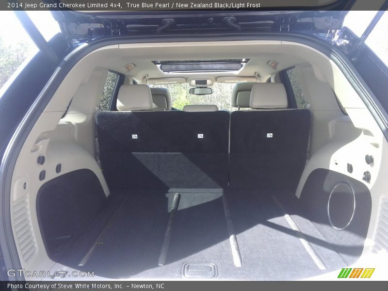True Blue Pearl / New Zealand Black/Light Frost 2014 Jeep Grand Cherokee Limited 4x4