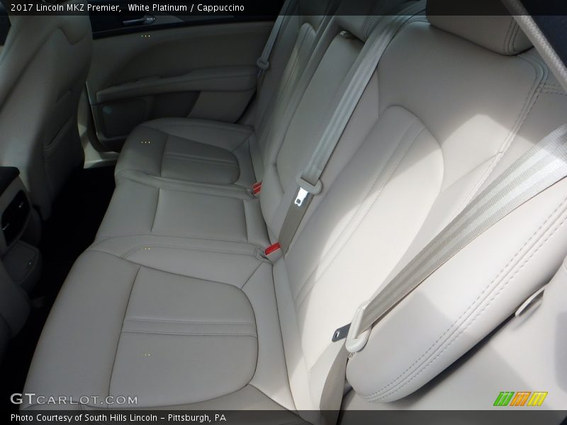 White Platinum / Cappuccino 2017 Lincoln MKZ Premier