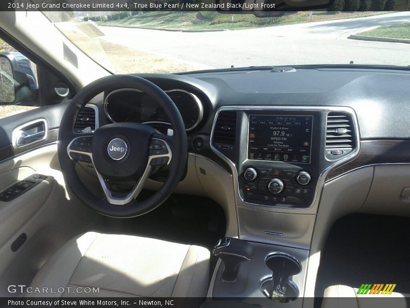 True Blue Pearl / New Zealand Black/Light Frost 2014 Jeep Grand Cherokee Limited 4x4