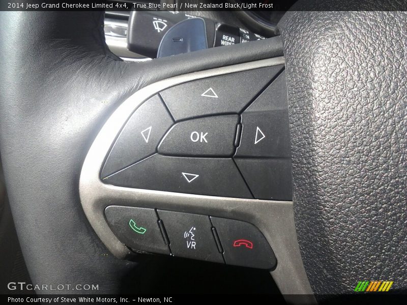 True Blue Pearl / New Zealand Black/Light Frost 2014 Jeep Grand Cherokee Limited 4x4