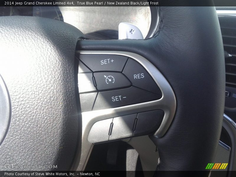 True Blue Pearl / New Zealand Black/Light Frost 2014 Jeep Grand Cherokee Limited 4x4
