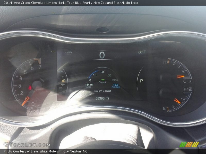 True Blue Pearl / New Zealand Black/Light Frost 2014 Jeep Grand Cherokee Limited 4x4