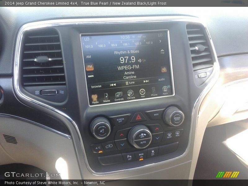 True Blue Pearl / New Zealand Black/Light Frost 2014 Jeep Grand Cherokee Limited 4x4