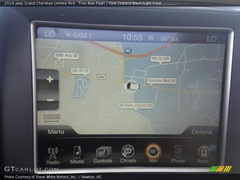 True Blue Pearl / New Zealand Black/Light Frost 2014 Jeep Grand Cherokee Limited 4x4