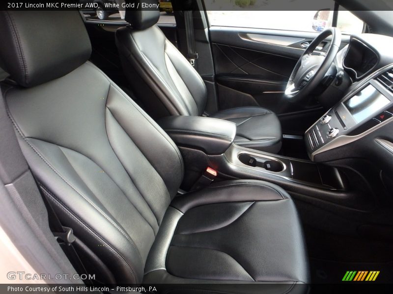 Front Seat of 2017 MKC Premier AWD