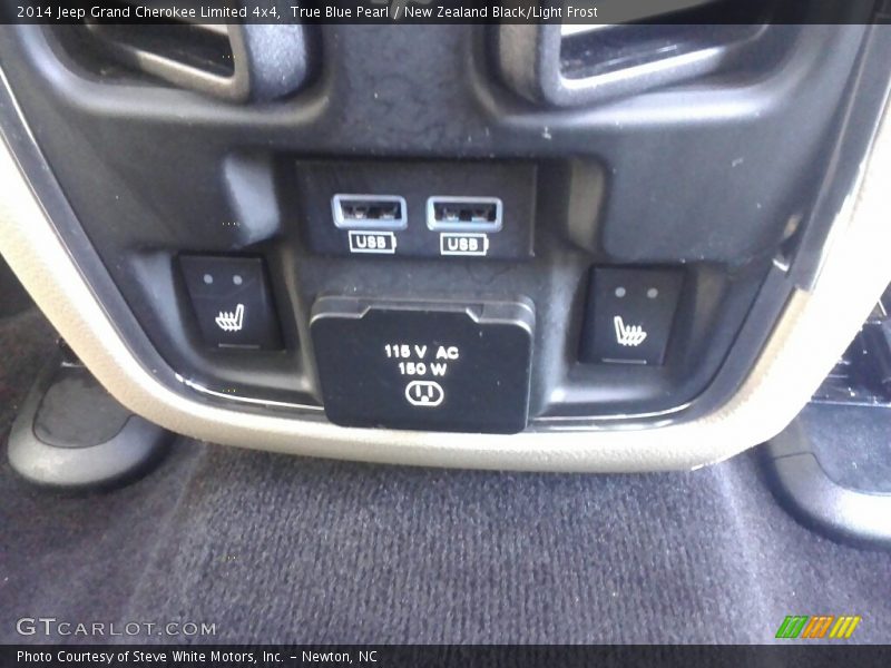 True Blue Pearl / New Zealand Black/Light Frost 2014 Jeep Grand Cherokee Limited 4x4