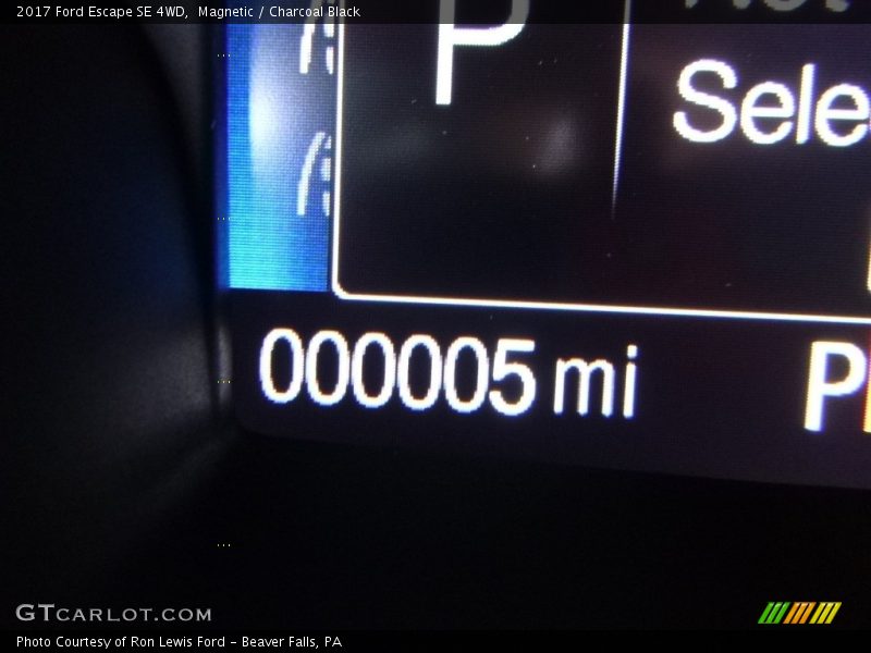 Magnetic / Charcoal Black 2017 Ford Escape SE 4WD