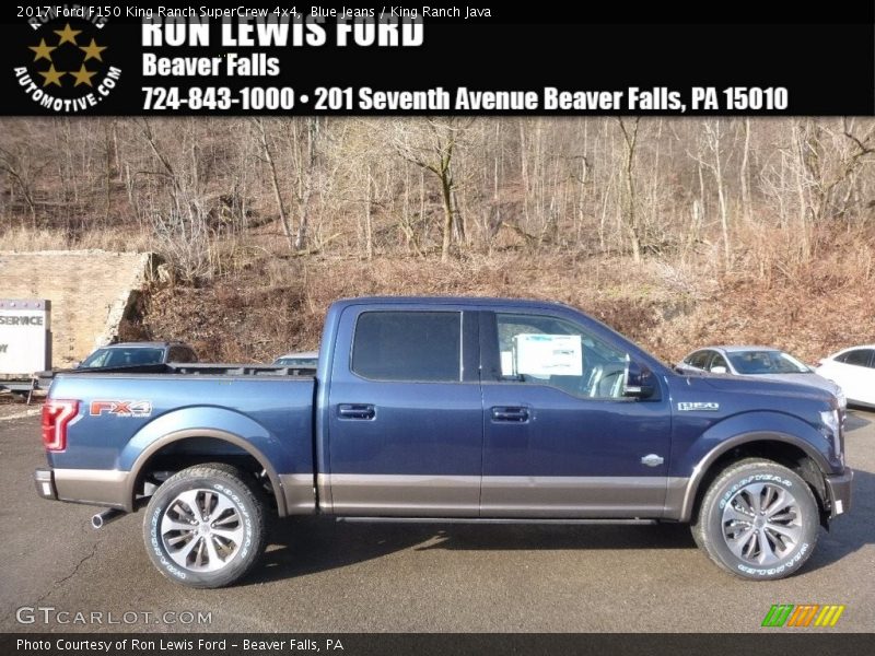 Blue Jeans / King Ranch Java 2017 Ford F150 King Ranch SuperCrew 4x4