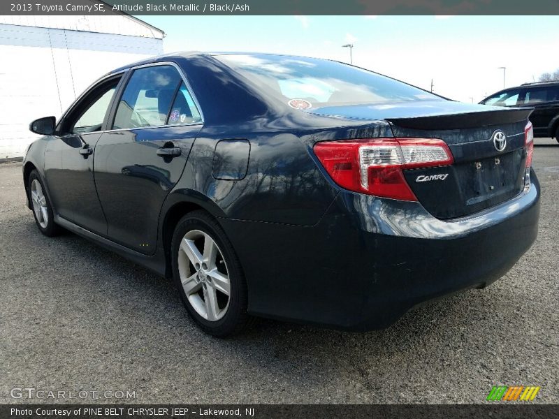 Attitude Black Metallic / Black/Ash 2013 Toyota Camry SE