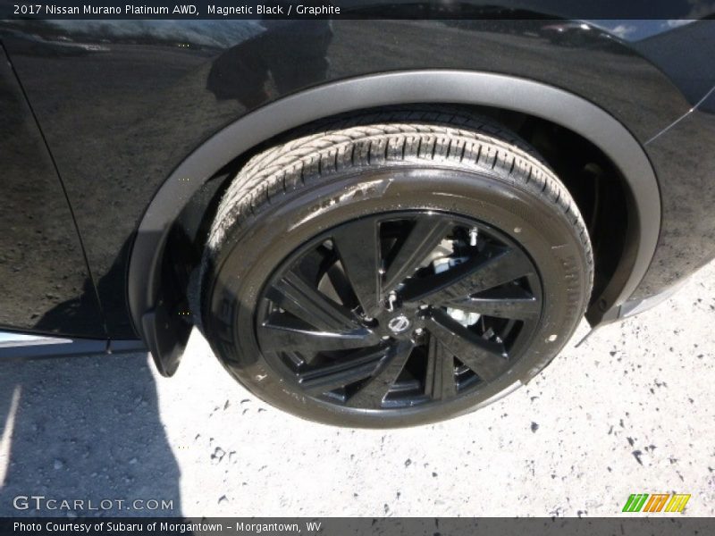 Magnetic Black / Graphite 2017 Nissan Murano Platinum AWD