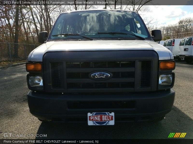 Ingot Silver Metallic / Medium Flint 2013 Ford E Series Van E350 XL Passenger