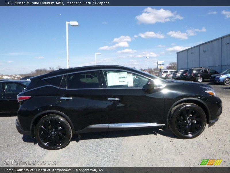Magnetic Black / Graphite 2017 Nissan Murano Platinum AWD