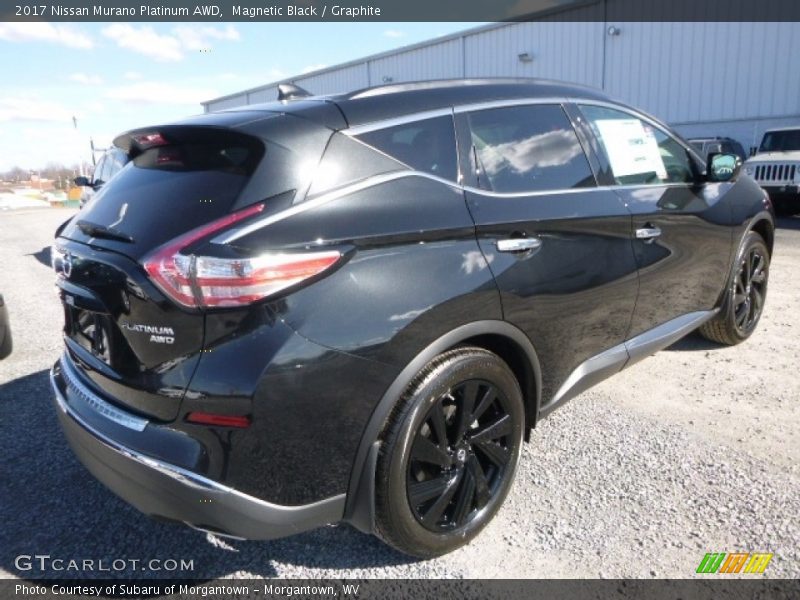 Magnetic Black / Graphite 2017 Nissan Murano Platinum AWD